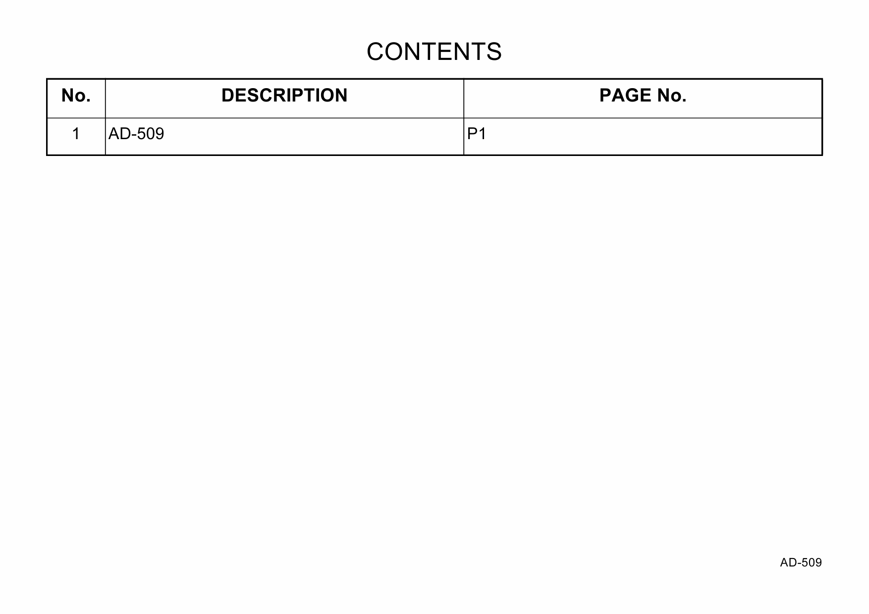 Konica-Minolta Options AD-509 A3PG Parts Manual-3